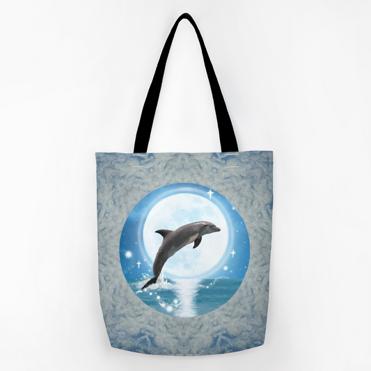 Dolphin Spirit Cloud Tote
