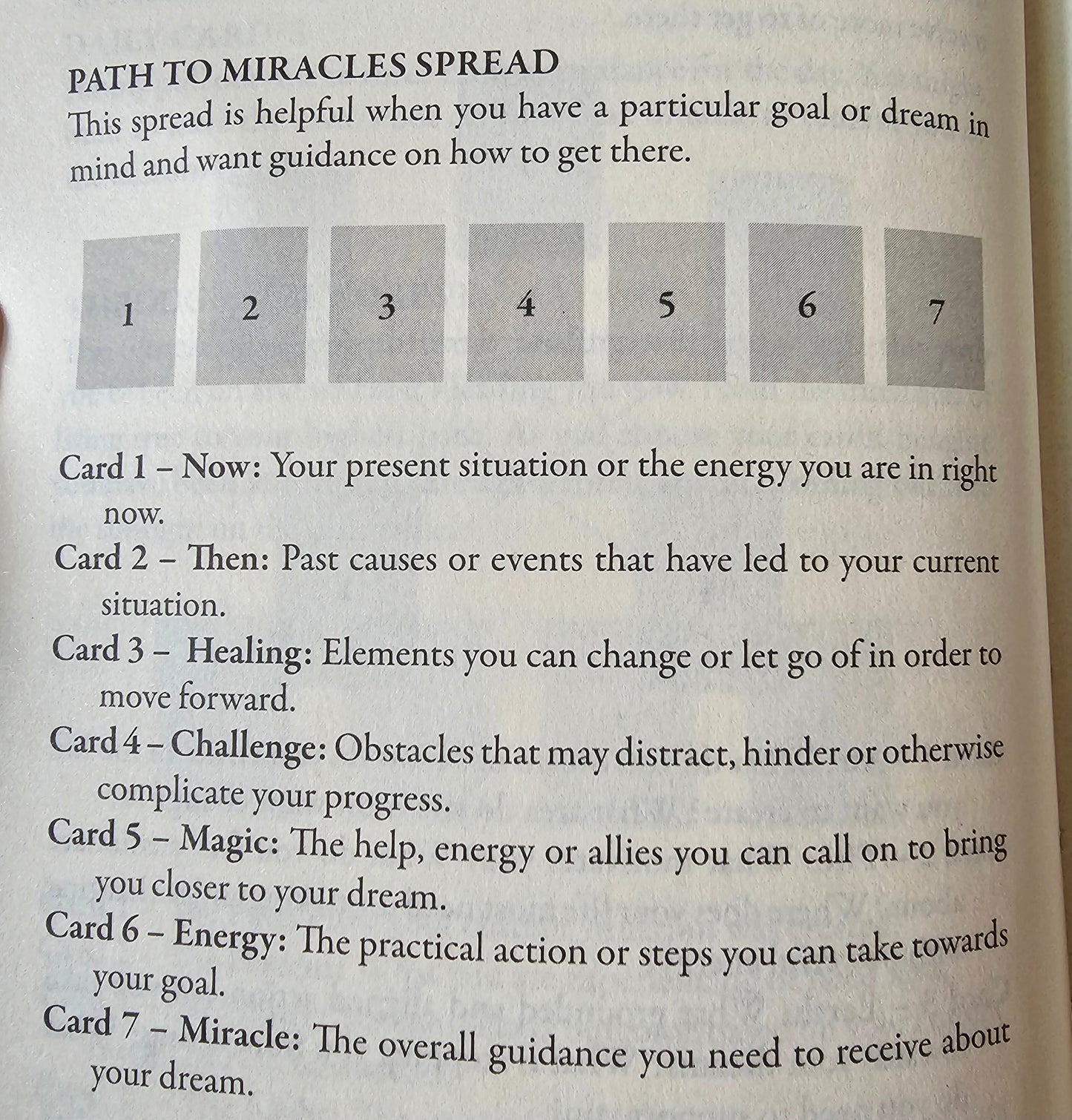 Path To Miracles Spread