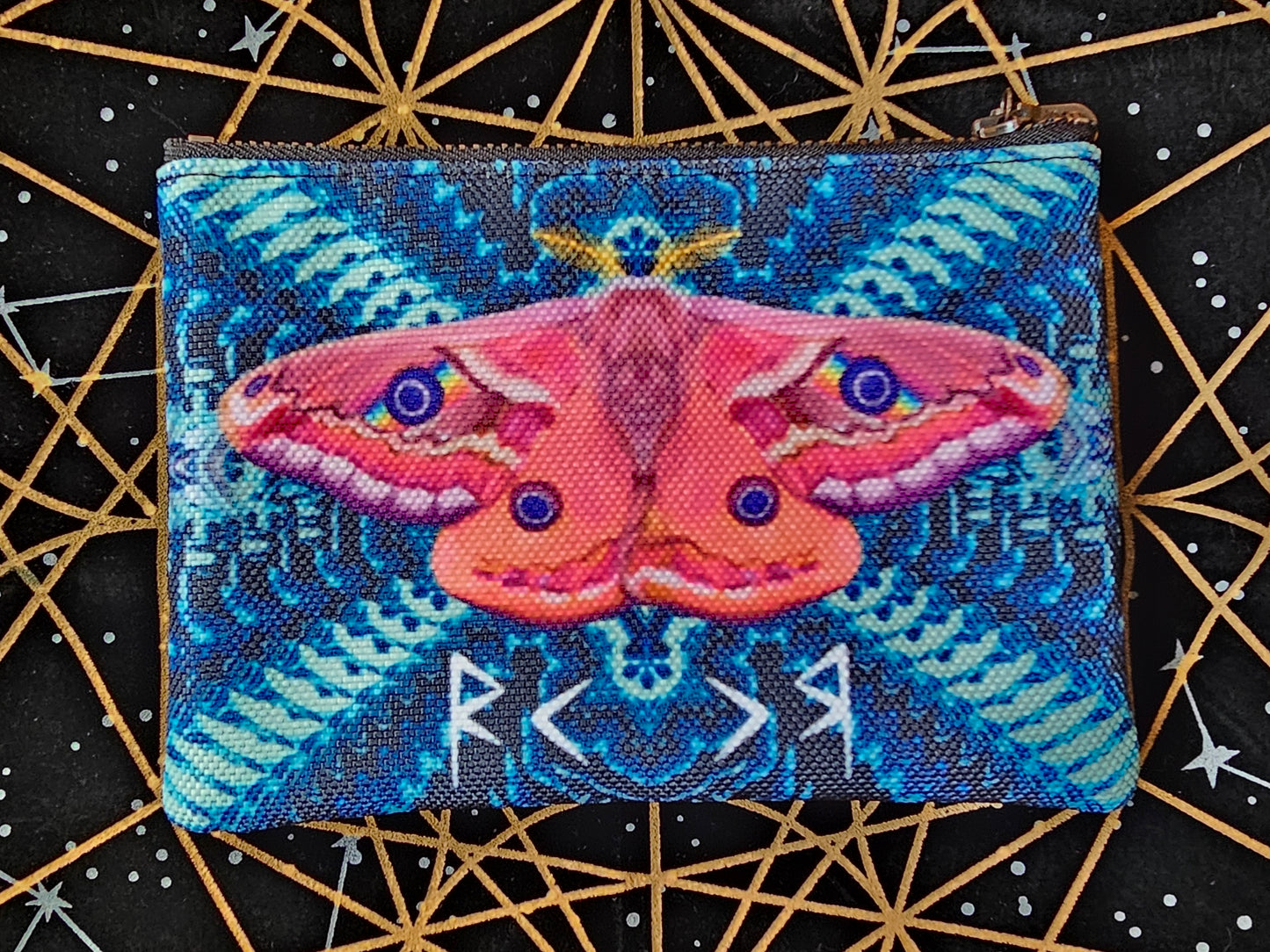 Awaken Moth Blue Fractal