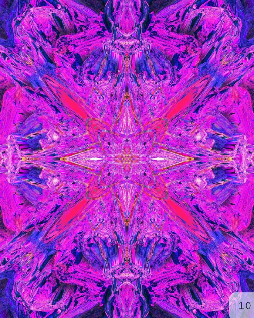 Floral DMT 5 Paper/Metal/Canvas Prints