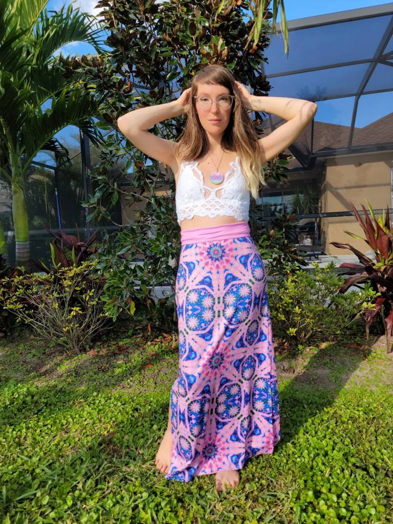 Light Being Barbie Maxi Skirt